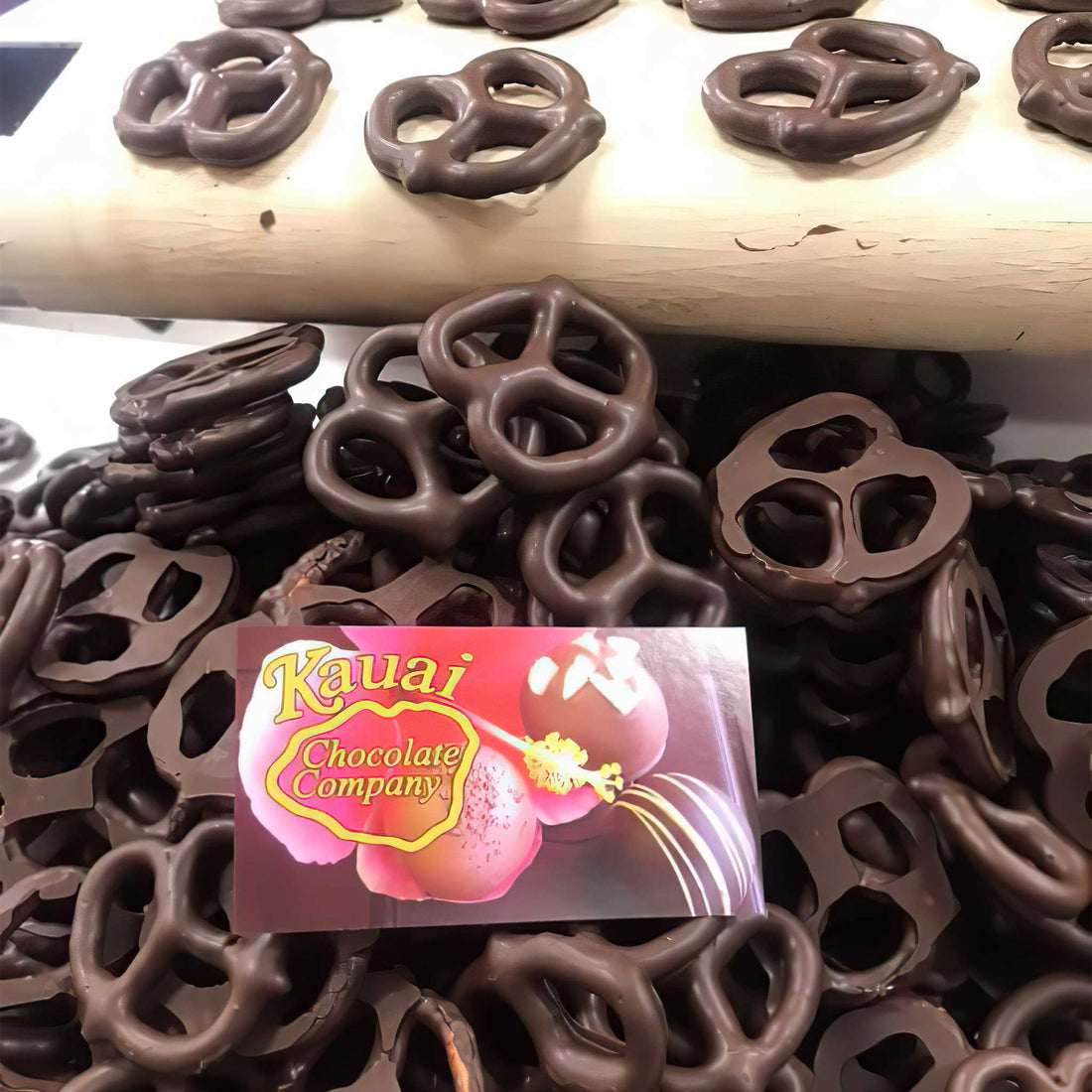Dark Chocolate Covered Pretzels